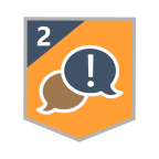 You’ve Earned Your 1 of 7 badge